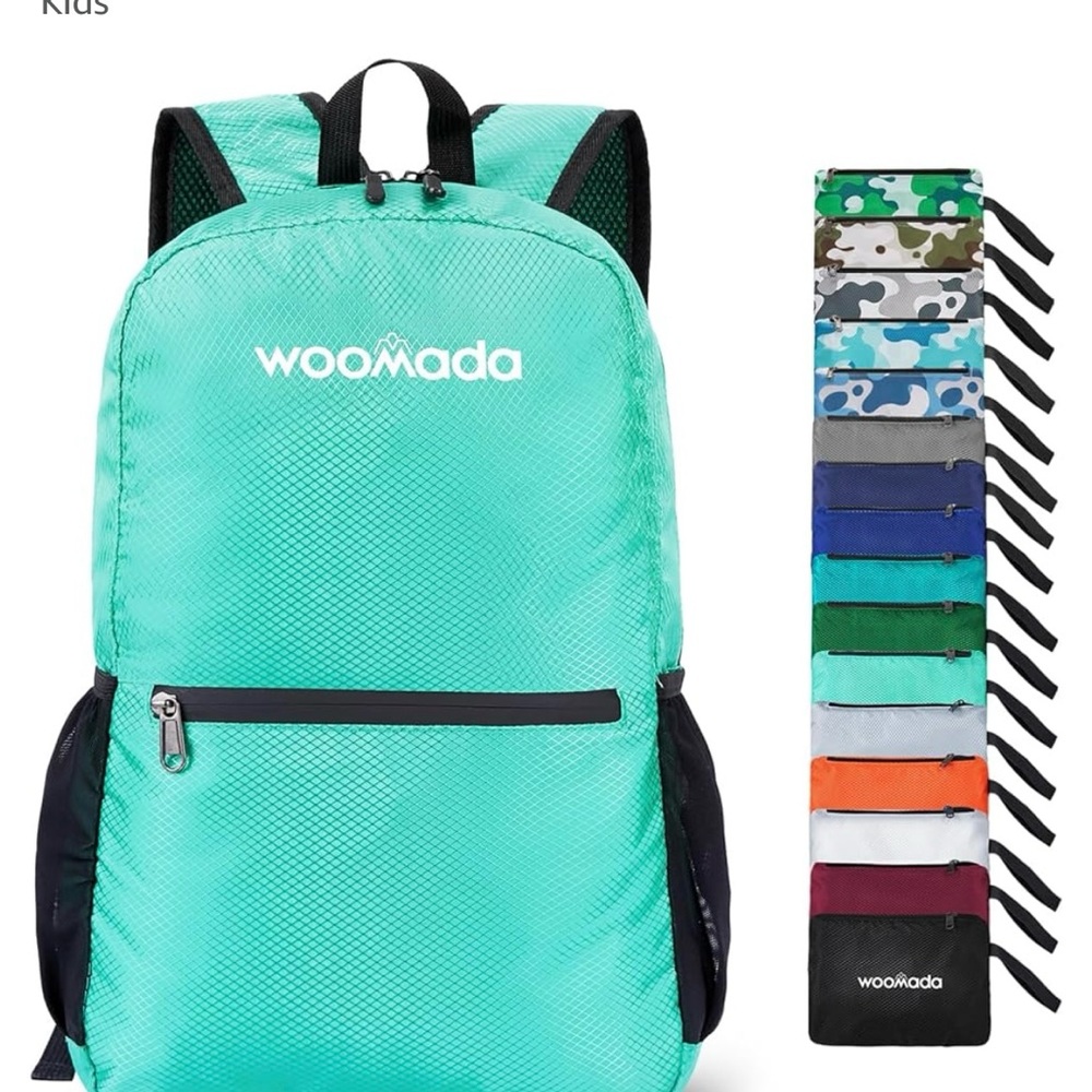Woomada Teal Backpack - Picture 5 of 6
